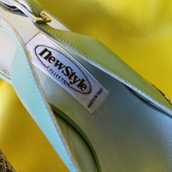 Vintage Woman Shoes by New Style Collection All Genuine Leather Made in Italy - Picture 8 of 12